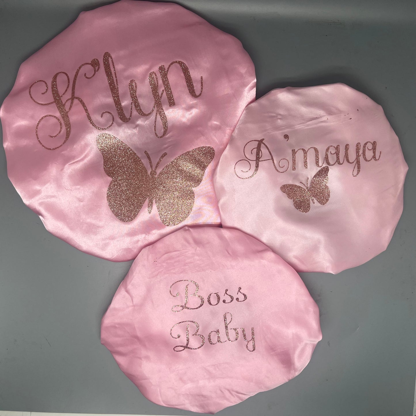 Customizable Mommy and Me Bonnets